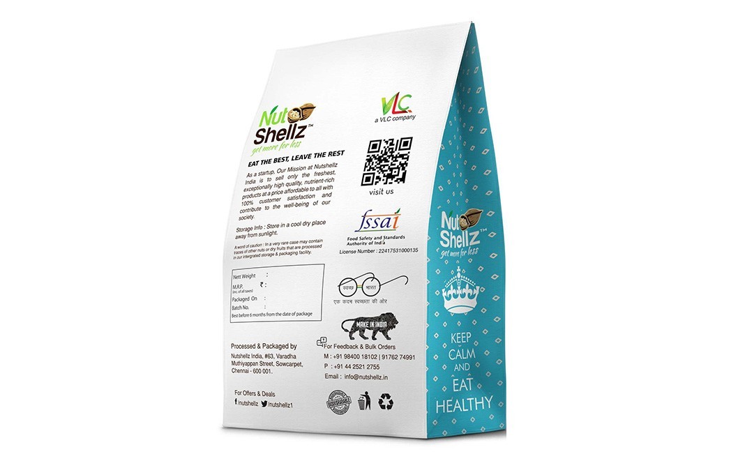 Nutshellz Almond Gum    Box  250 grams